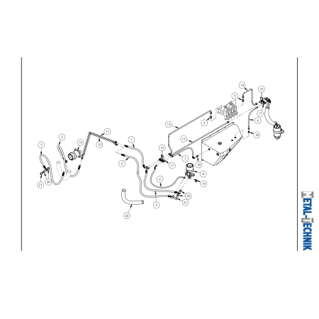 Części zamienne - Zamiatarka komunalna MT1